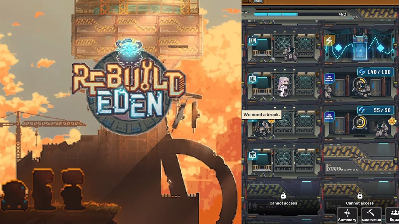 REBUILD: EDEN Gameplay | GODDESS FALL Mini Game | GODDESS OF VICTORY: NIKKE [PC]