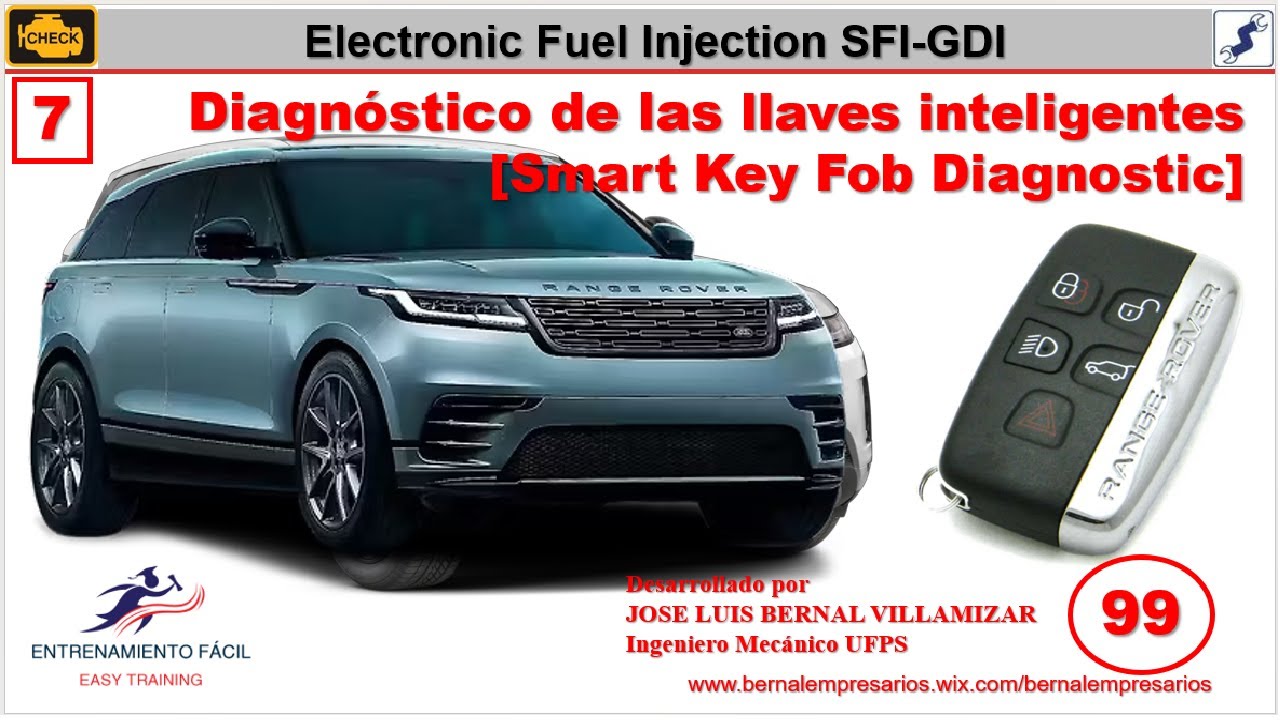 99-[Electronic Fuel Injection EFI] Diagnóstico de las Llaves Inteligentes [Smart Key Fob]