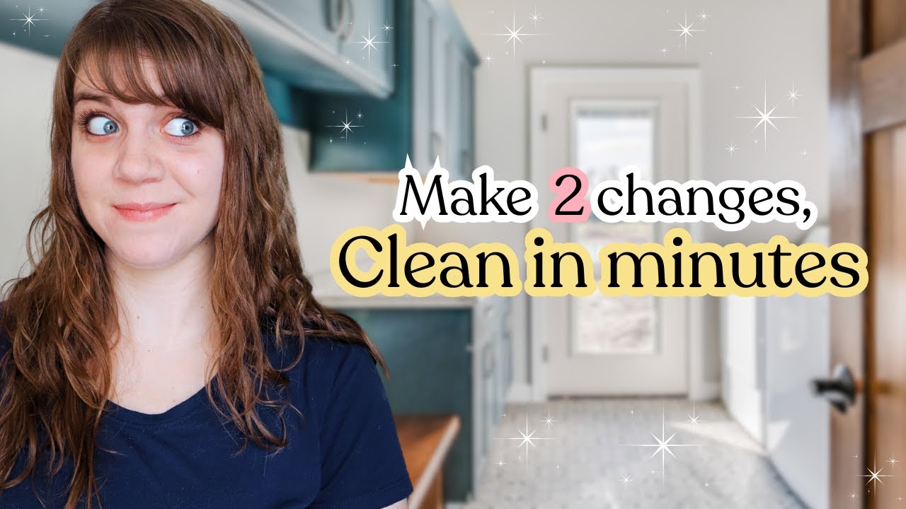 Get Your Home Clean by Cleaning LESS