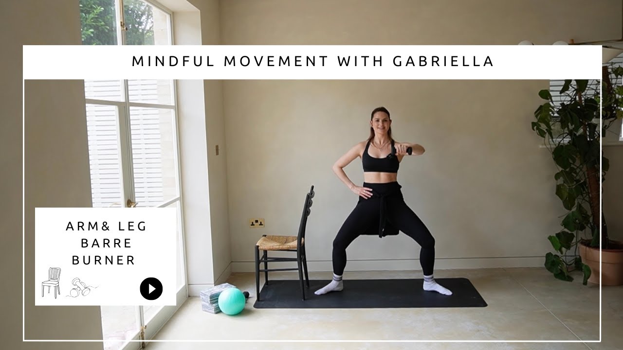 Chair Workout for Arms & Legs – Quick Burn, Weights Optional