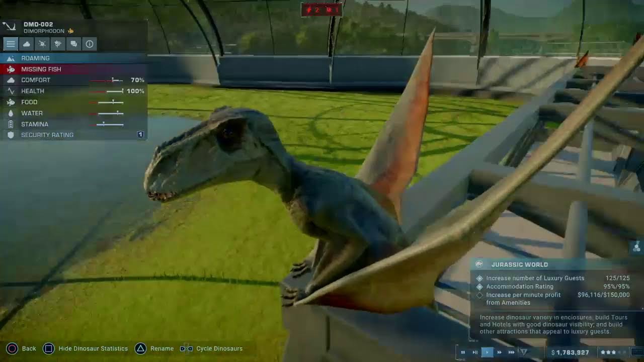 Jurassic world chaos theory