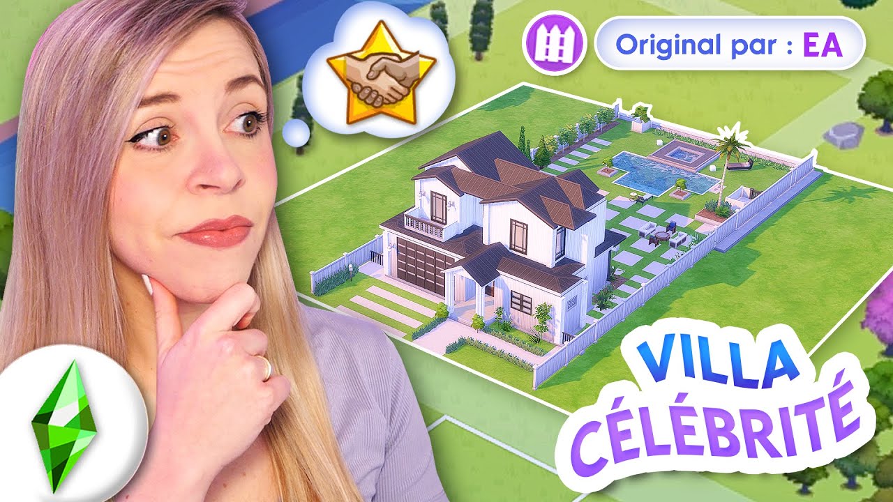 J'essaie de rénover la villa bâclée d'EA ! 🥺 - SIMS 4 Challenge