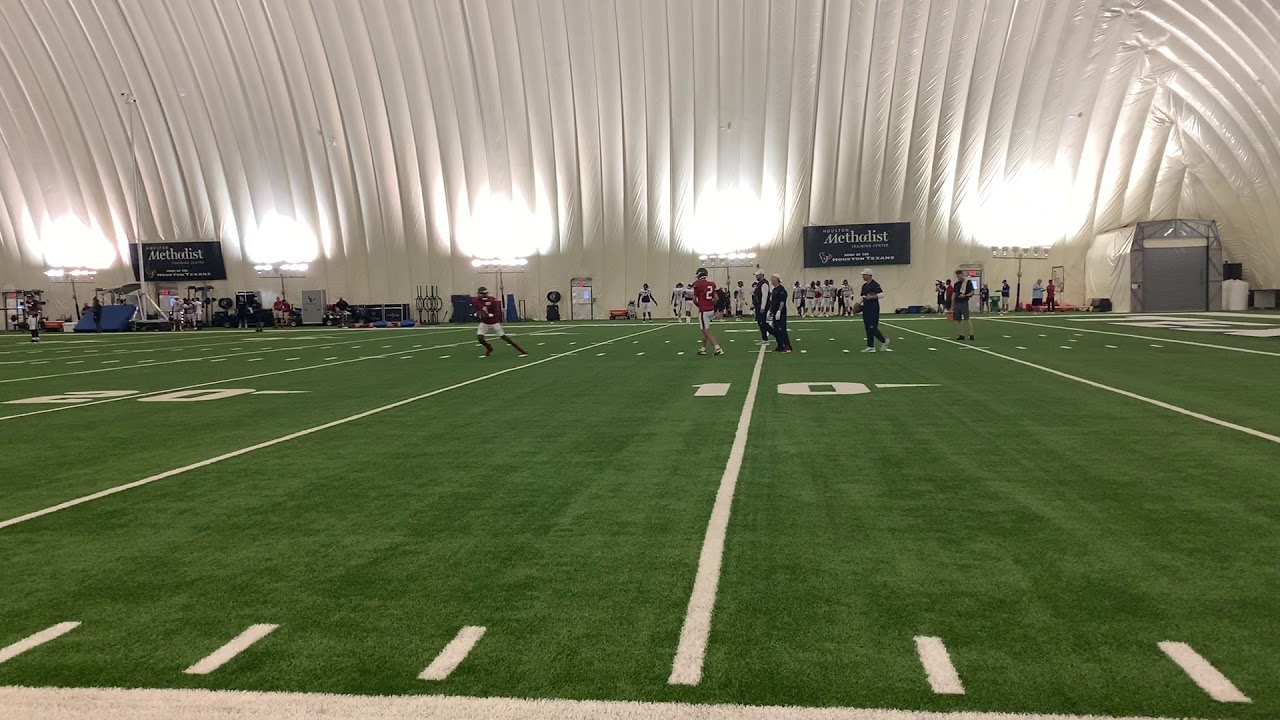 Deshaun Watson at Texans training camp