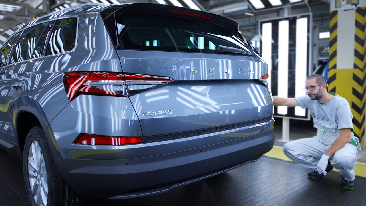 2022 Skoda Kodiaq Production - Kvasiny plant