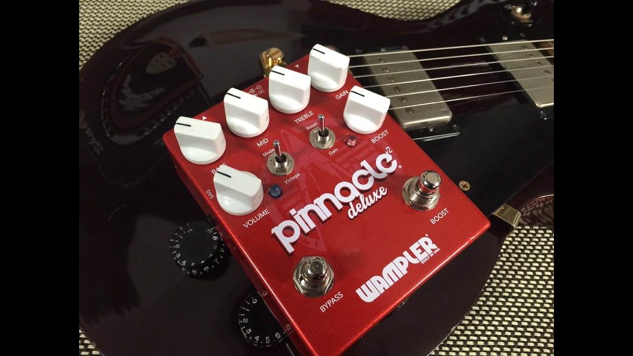 New Wampler Pinnacle Deluxe v2 - Breaking outside of the Brown Sound...