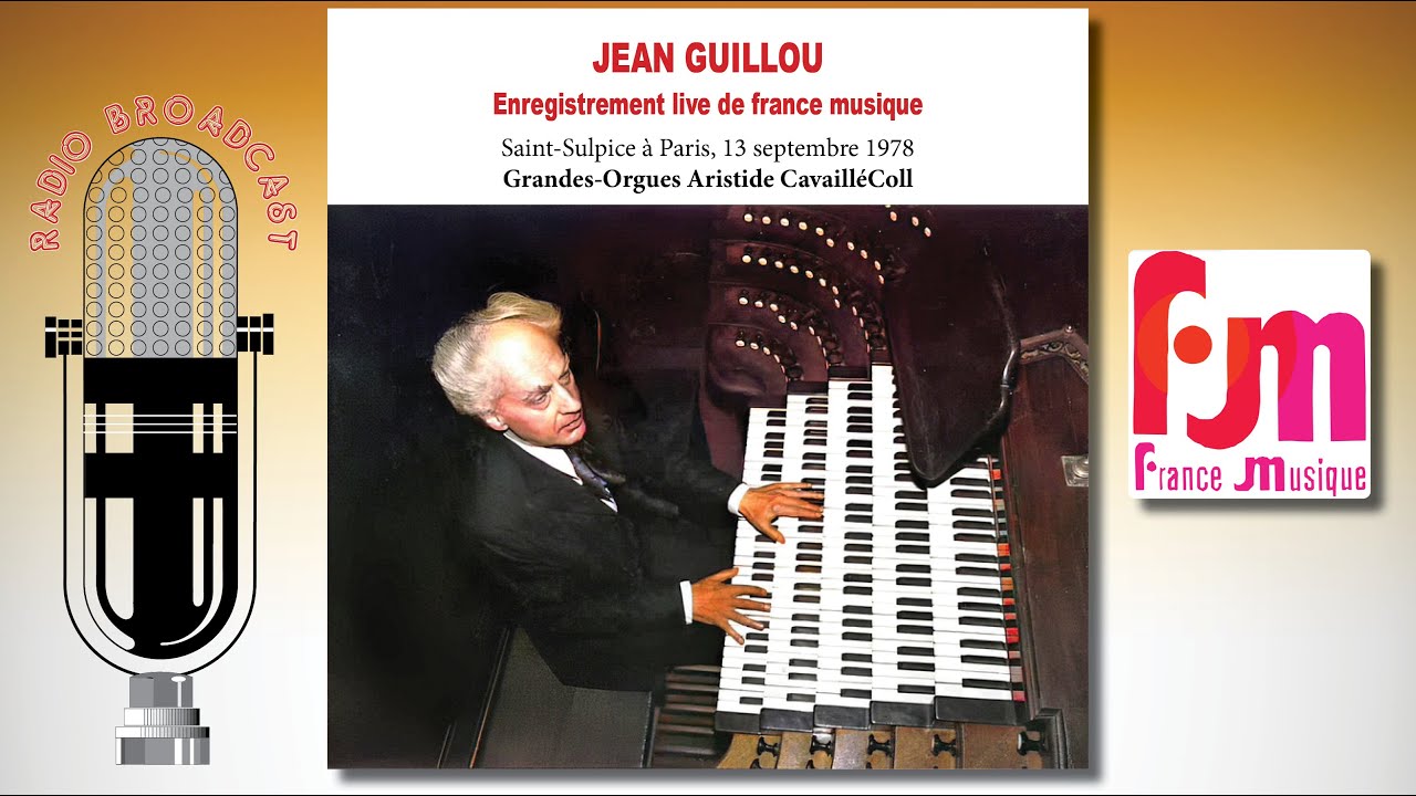 Jean Guillou live at Saint Sulpice 13-09-1978