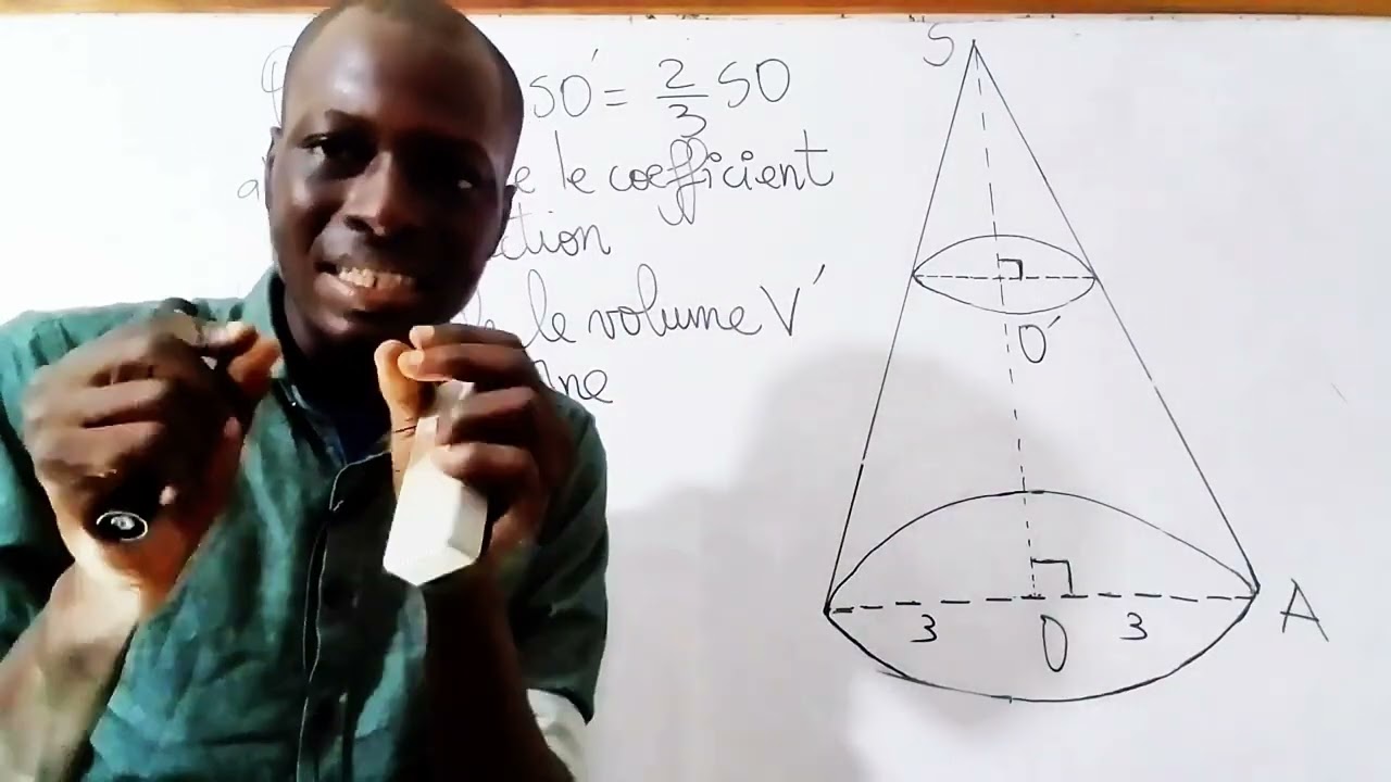 Comprendre la section de PYRAMIDE #maths #fonction #mathematics 