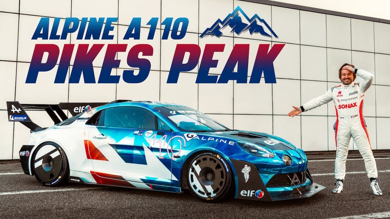 Essai Alpine A110 PIKES PEAK : la plus PUISSANTE de l'histoire !