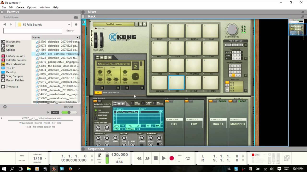 Learn Reason 8.3 | Using Kong Drum Designer - Part I (Getting Started)