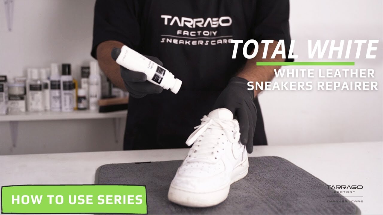 HOW TO RENEW YOUR WHITE SNEAKERS? - Tarrago Total White!  ❄️