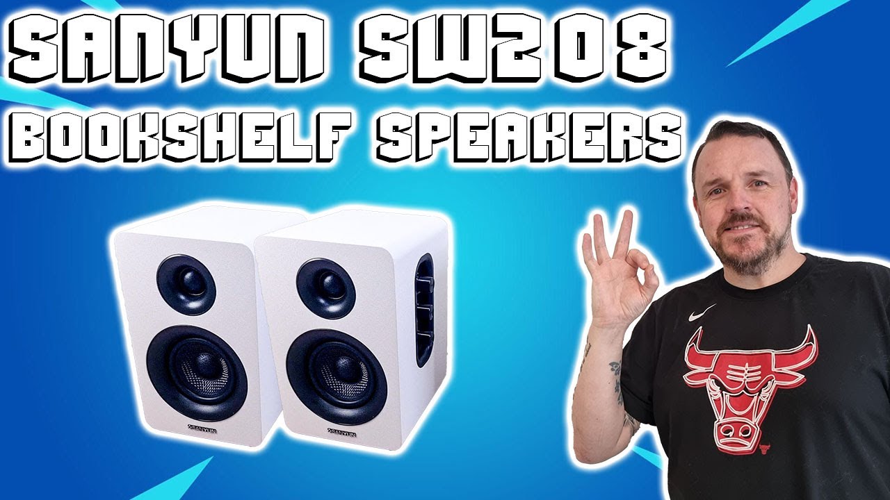 Sanyun SW-208 bookshelf speakers, best budget speakers you can buy?