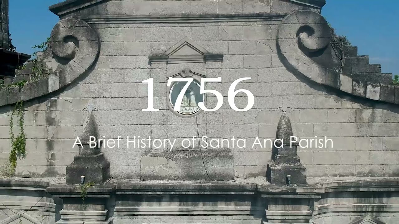 History of Santa Ana Parish, Sta. Ana, Pampanga