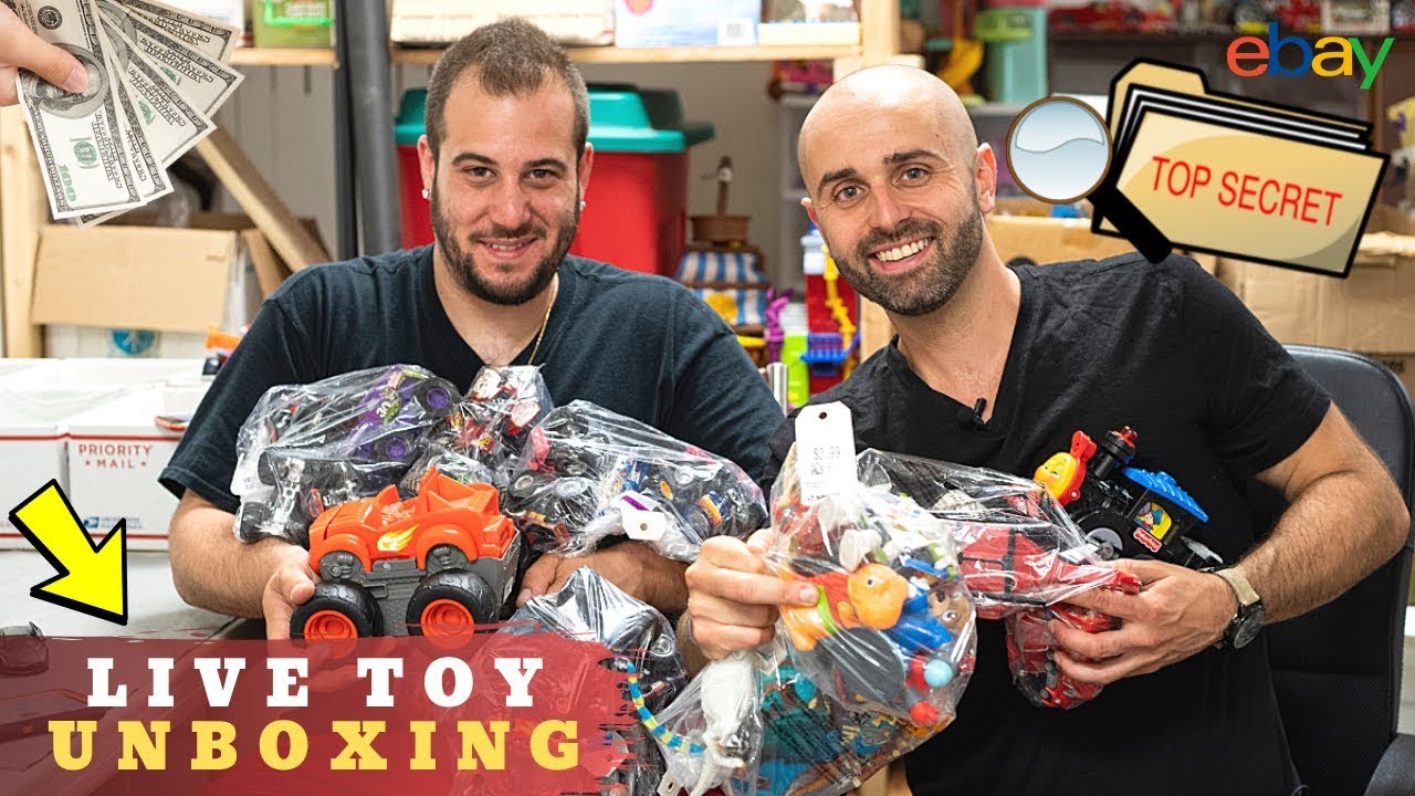 🔴 Unboxing Toys From Thrift Store Bags to Sell on eBay for Incredible Profits!