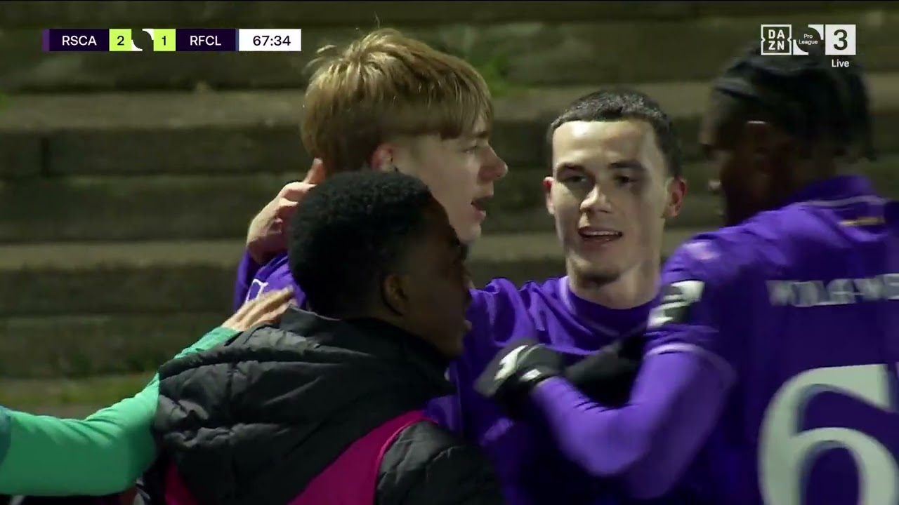 RSCA Futures-RFC Liège 2-4 (D1B) #challengerproleague #highlights #football