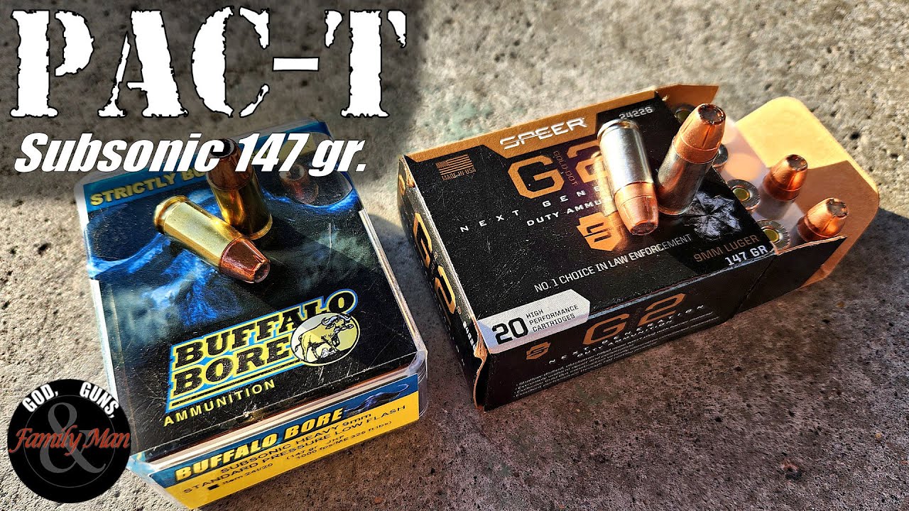 Head to Head Ballistic Testing: 147 gr. Buffalo Bore vs. the USSOCOM 147 gr. Speer Gold Dot G2