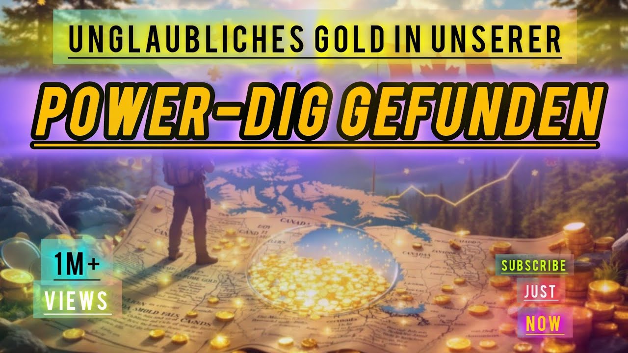 Unglaubliches Gold in unserer Power-Dig gefunden#GoldSeekerGoldHunt#Goldsuche#TreasureHuntGoldgr&auml;ber