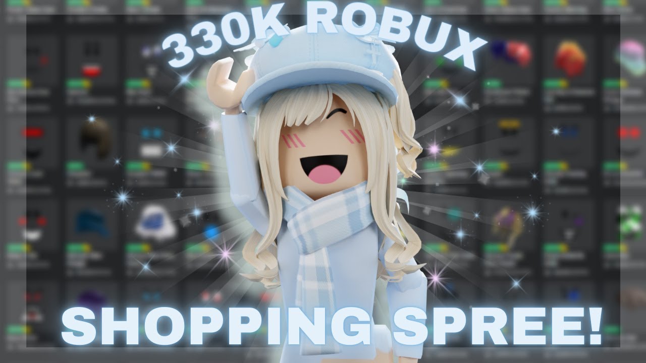 330K ROBUX SHOPPING SPREE! ~ ROBLOX
