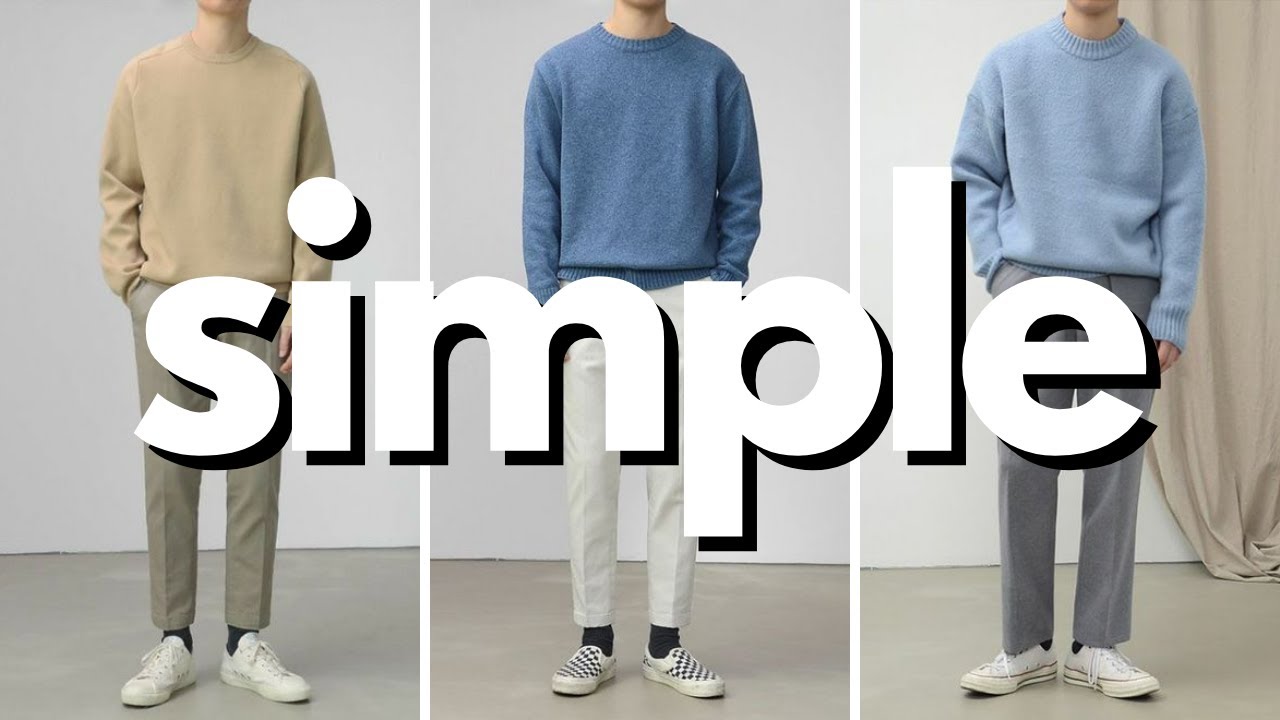 minimalist aesthetic for men