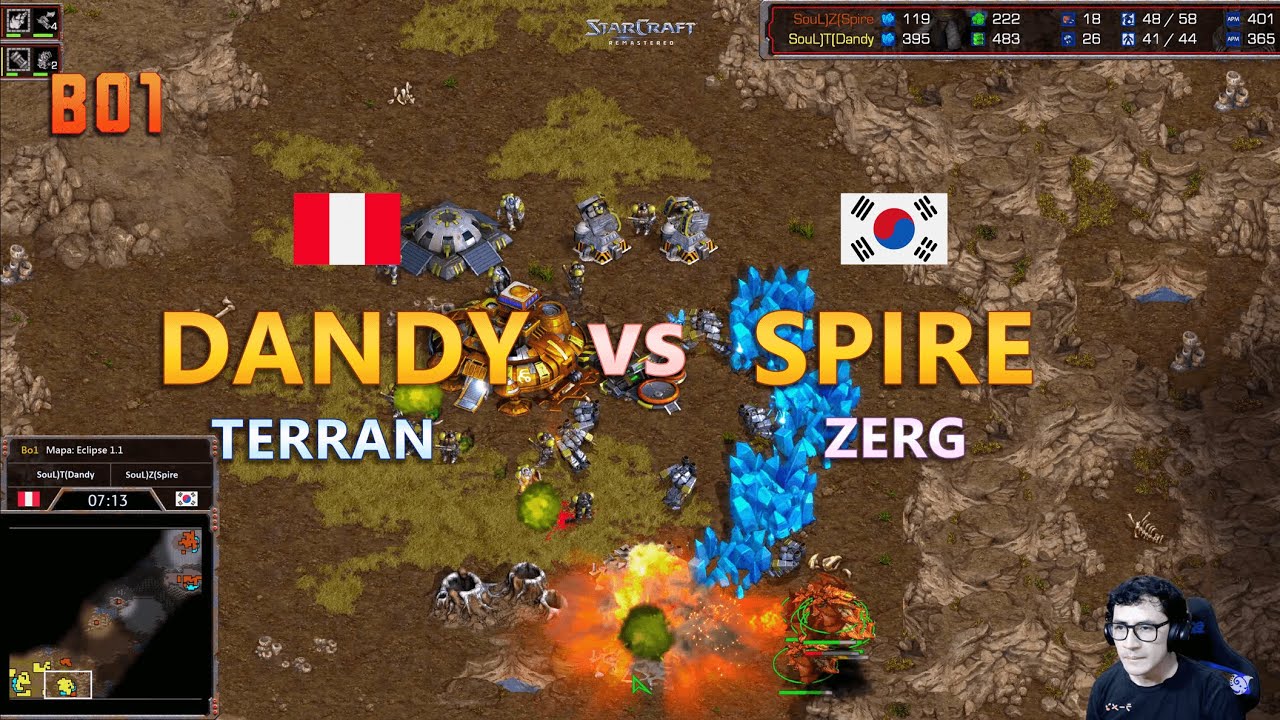 STARCRAFT: PER&Uacute; 🇵🇪 VS COREA DEL SUR 🇰🇷