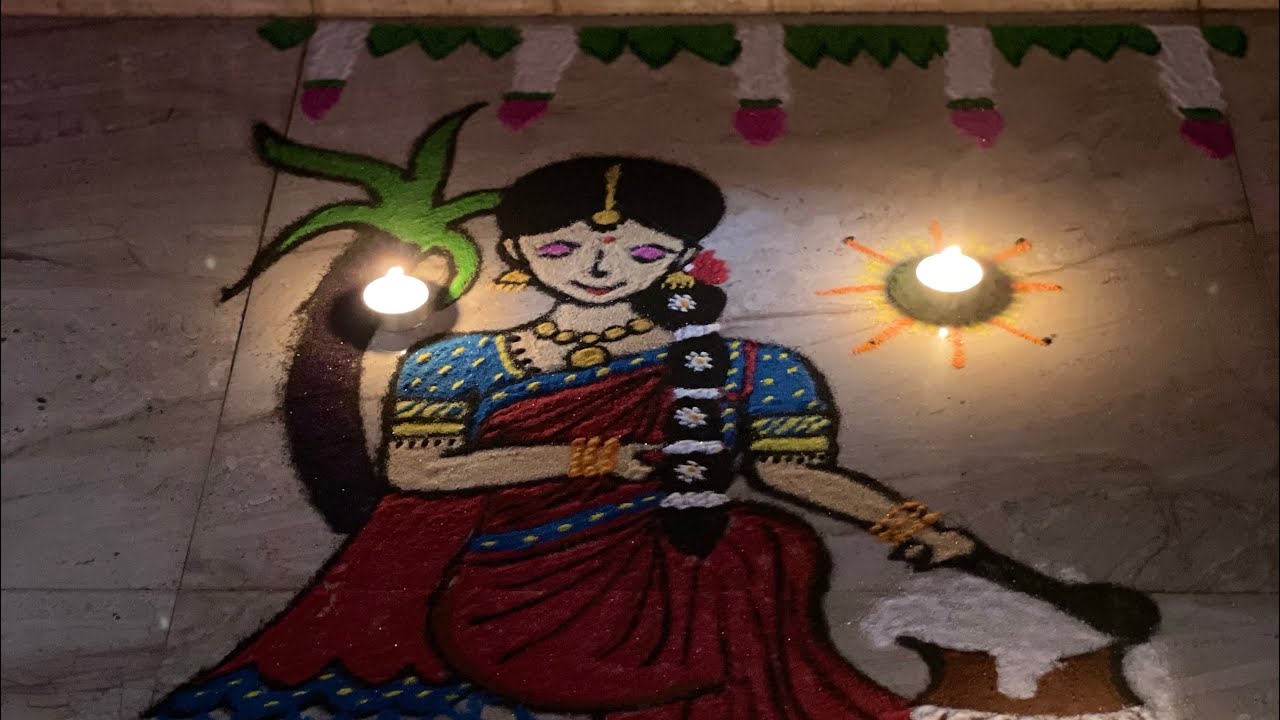 Pongal Kolam | Thai Pongal | Sankranthi 2026| Pongal Kolam New Design 2026 | Simple, Beautiful Kolam