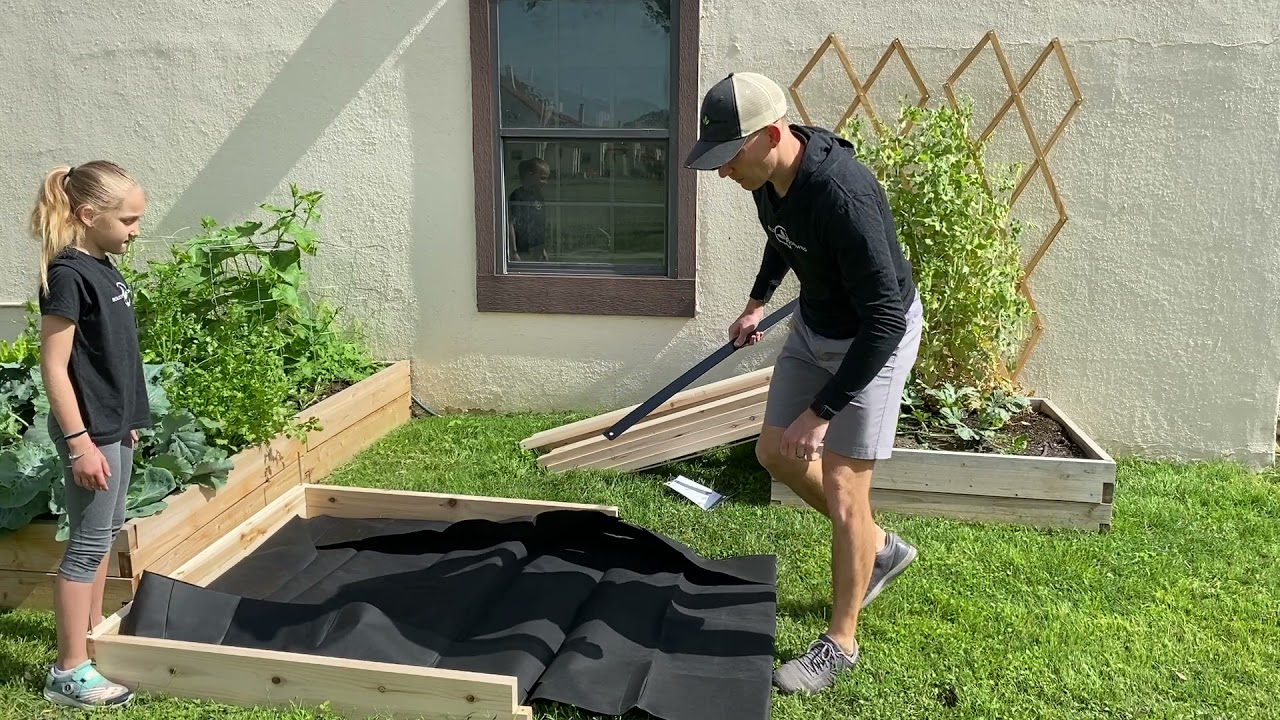 BGRBD30 - 4x8 Tool Free Raised Bed Assembly Video