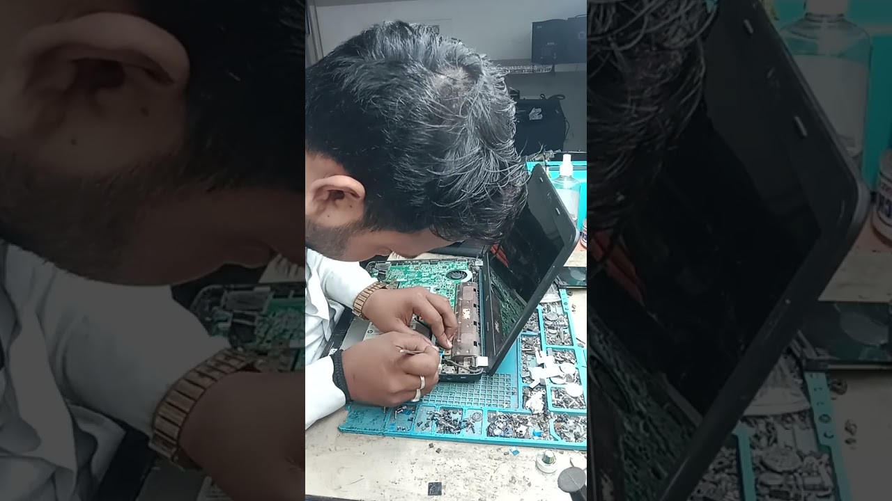 Aye sikhe kaise laptop ka fun service karte hai 