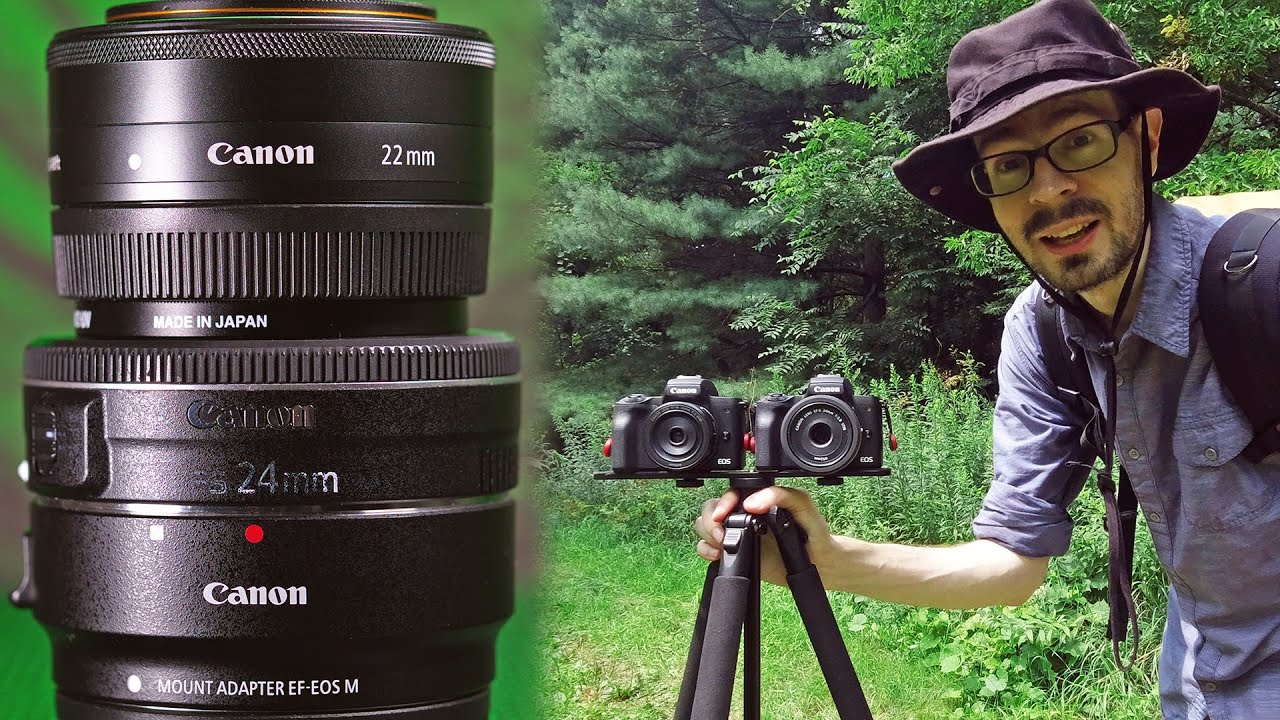 Canon EF-M 22mm f/2 vs. EF-S 24mm f/2.8 lens