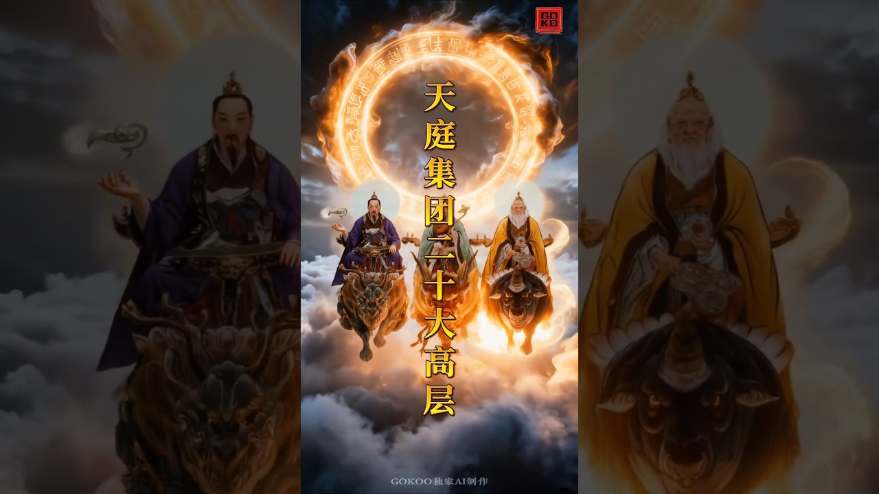 玉帝的高管团队有多强？天庭集团核心成员揭秘！#天庭集团 #神话趣谈 #天庭高层 #权力排名 #中国神话 #东方神话 #神界设定 #爆款神话 #三界管理层 #天庭组织架构 #玉帝团队 #神界职场