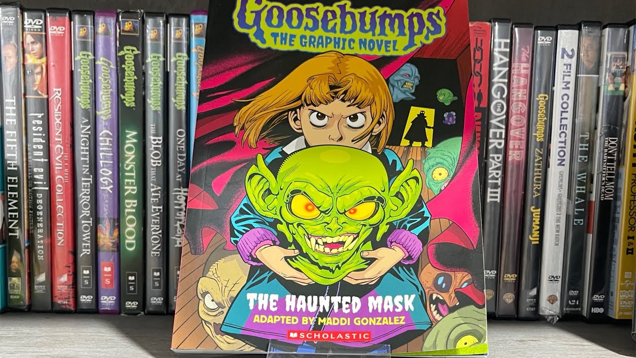 Let's read along! Goosebumps: The Haunted Mask Graphic Novel