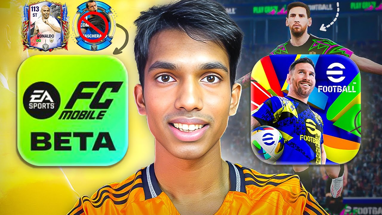 I Tested NEW FC Mobile Beta Vs. NEW EFootBall!