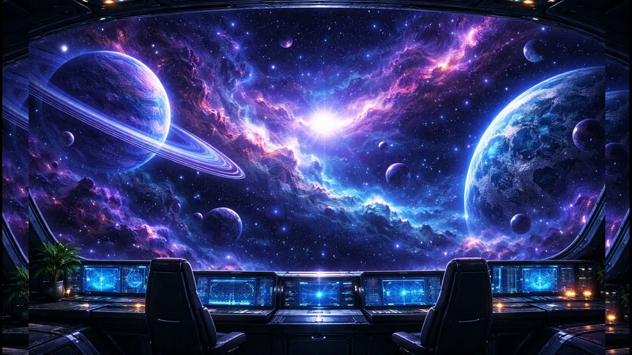 ULTRA IMMERSIVE 🚀 Deep Space Ambient That Puts You Into FLOW STATE