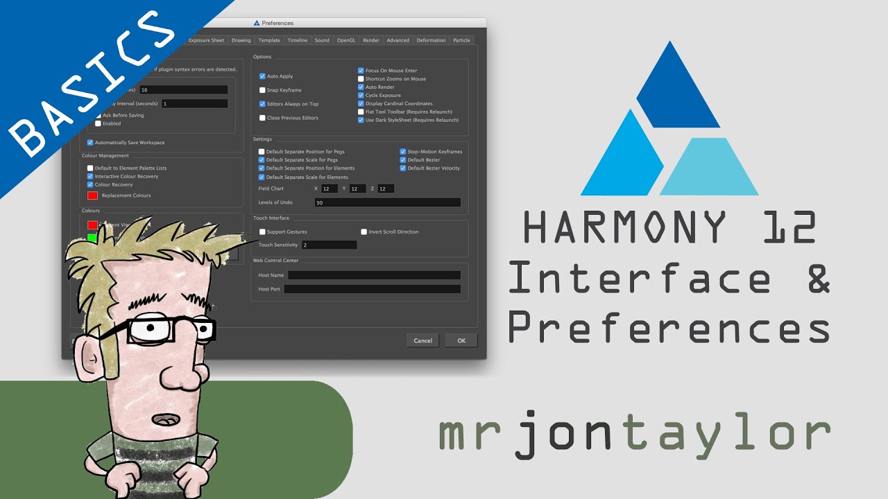 Toon Boom Harmony 12: Basics #1 Interface and Preferences