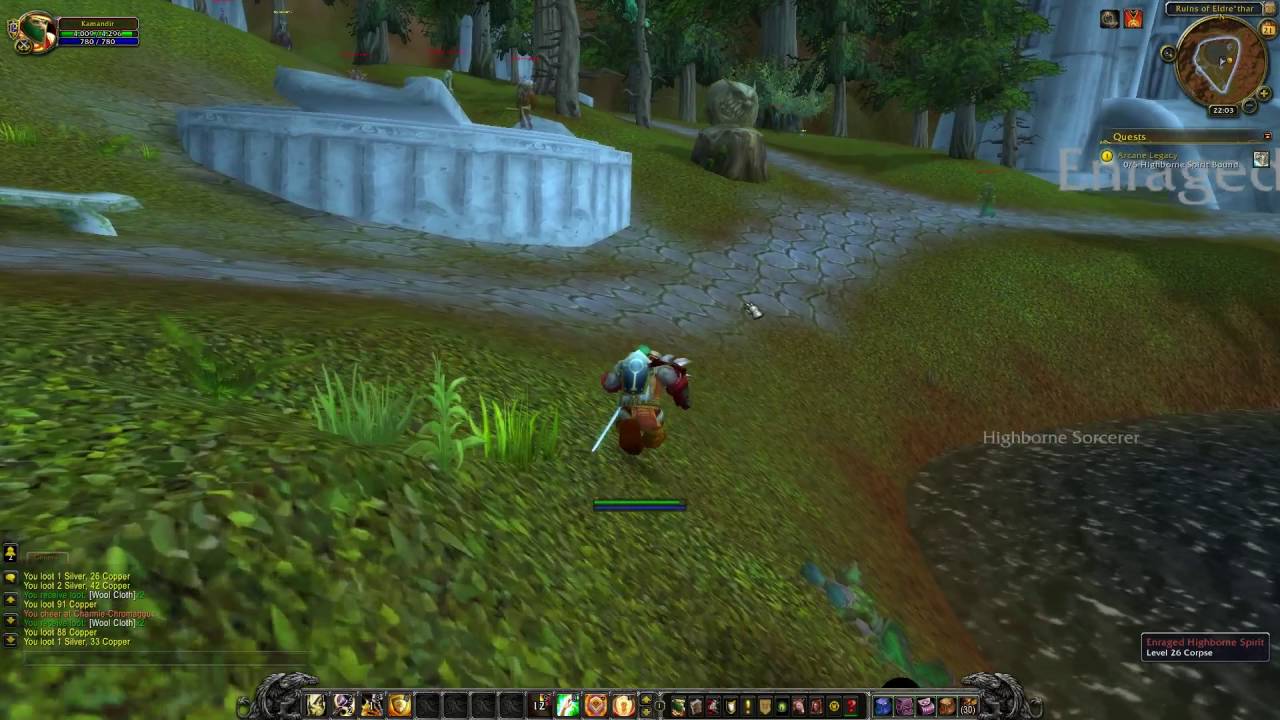 WoW quest #1811 Arcane Legacy