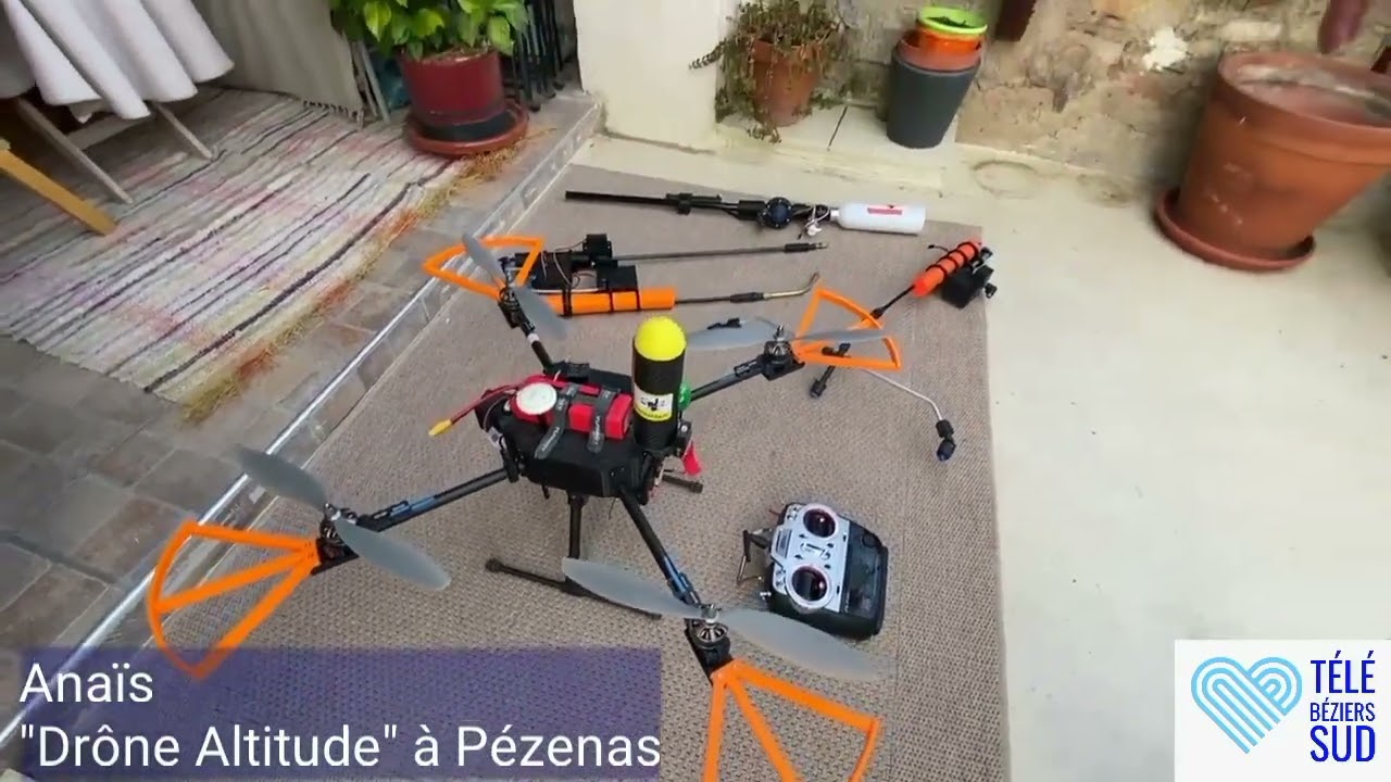 DRONE ARES DÉMOUSSAGE TOITURE DÉSINSECTISATION