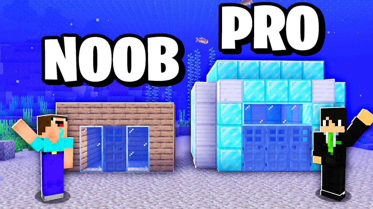 Baza Secreta Subacvatica de NOOB vs Baza Secreta Subacvatica de PRO !