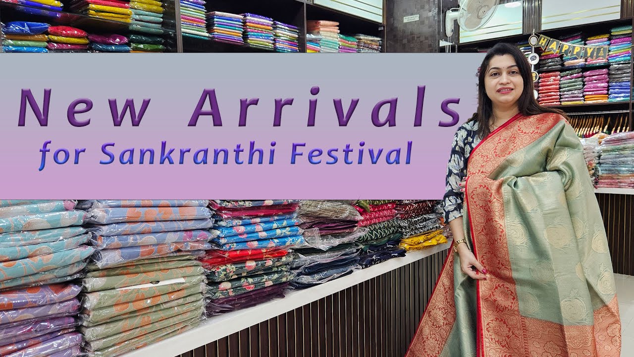 New Arrivals for Sankranthi Festival || #newcollection #freedelivery