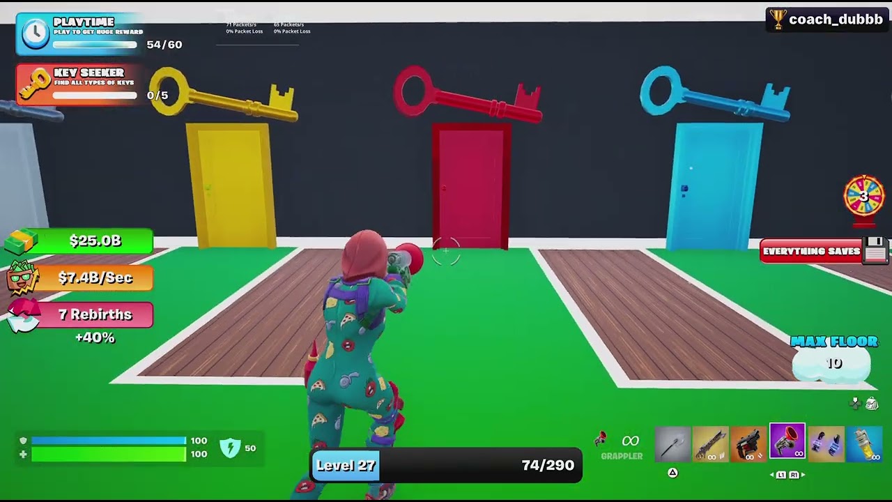 Fortnite Infinite Tower Tycoon 7 Secret Stars