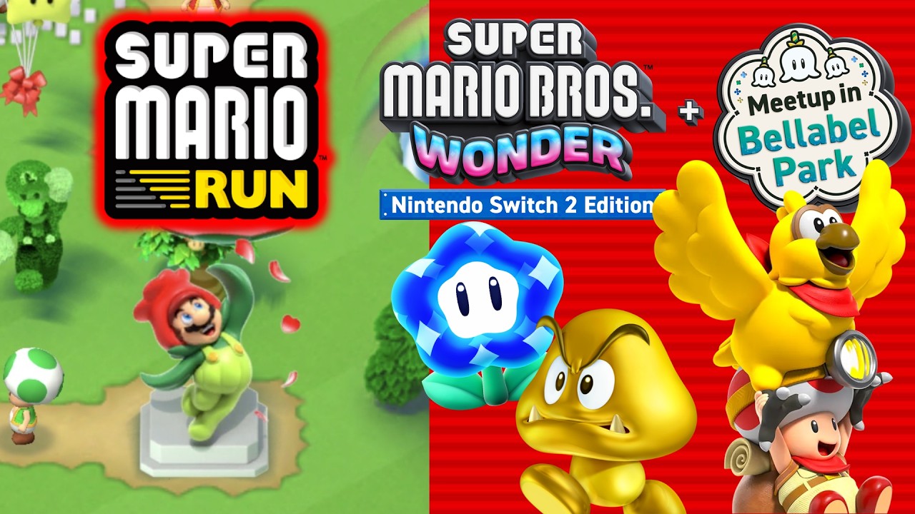 Wonder Effects Are Back in Super Mario Run! | Super Mario Bros. Wonder Switch 2 Edition Event