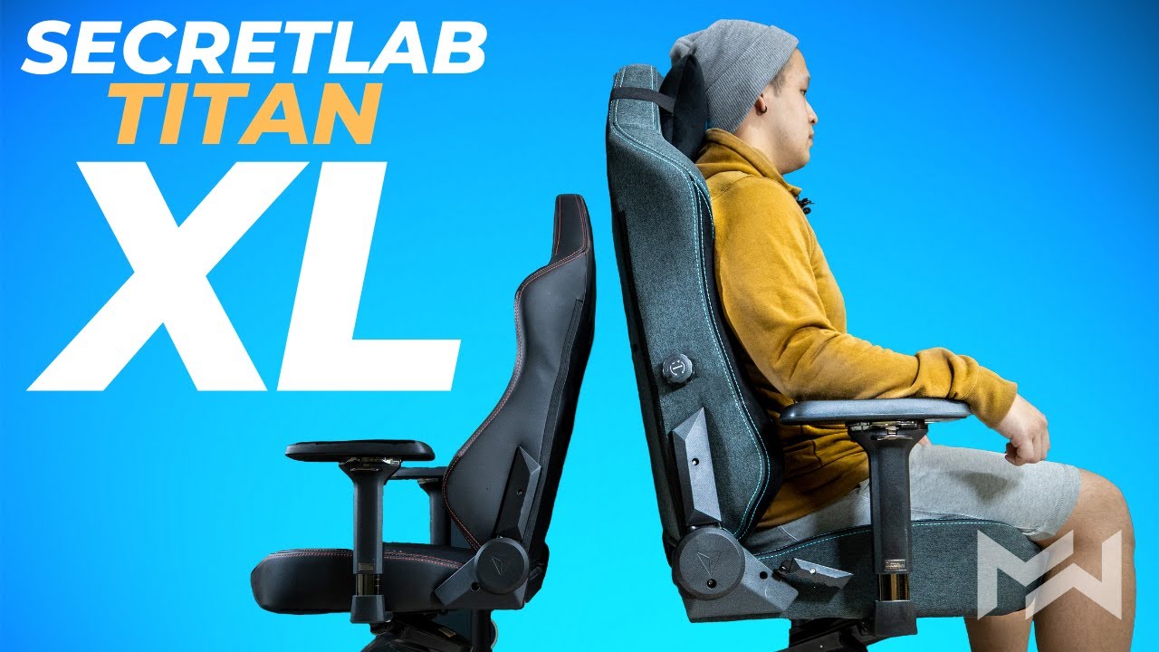 КОРОЛЕВСКИЙ Трон для ГИГАНТОВ? Secretlab Titan XL 2020 против стандартного размера