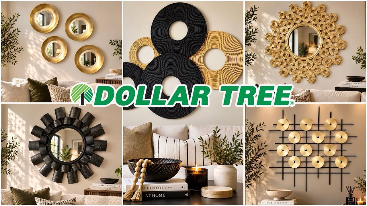 5 Dollar Tree Wall Decor DIYs That Look WAY More Expensive Than They Are! 😱 