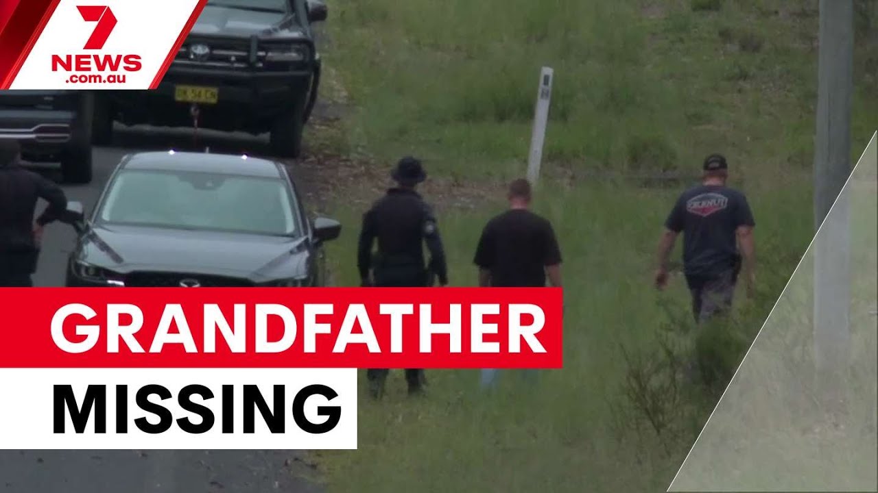 Major search for missing grandfather Chris Baghsarian | 7NEWS