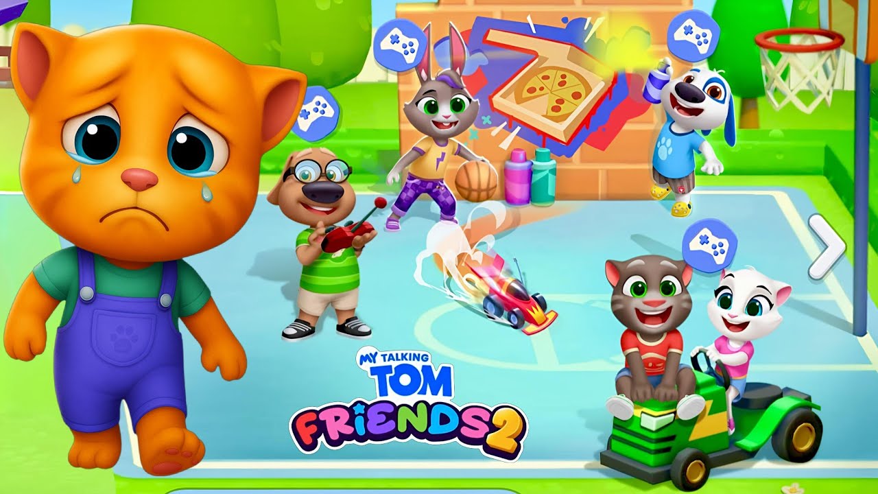 Poor Ginger😢!...Not in My Talking Tom Friends 2?