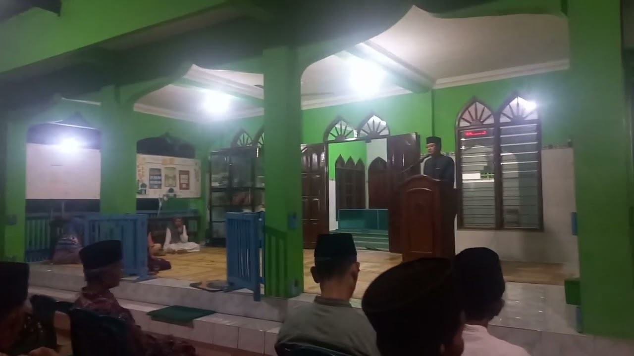 Sambutan Takmir Masjid Al Ikhlas Krinjing Kidul Jatisarono Nanggulan Kulon Progo.Acara Pengajian .
