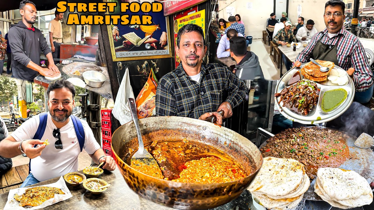 Amritsar Best Street Food | Punjab Famous Street Food  | Punjab Street Food
