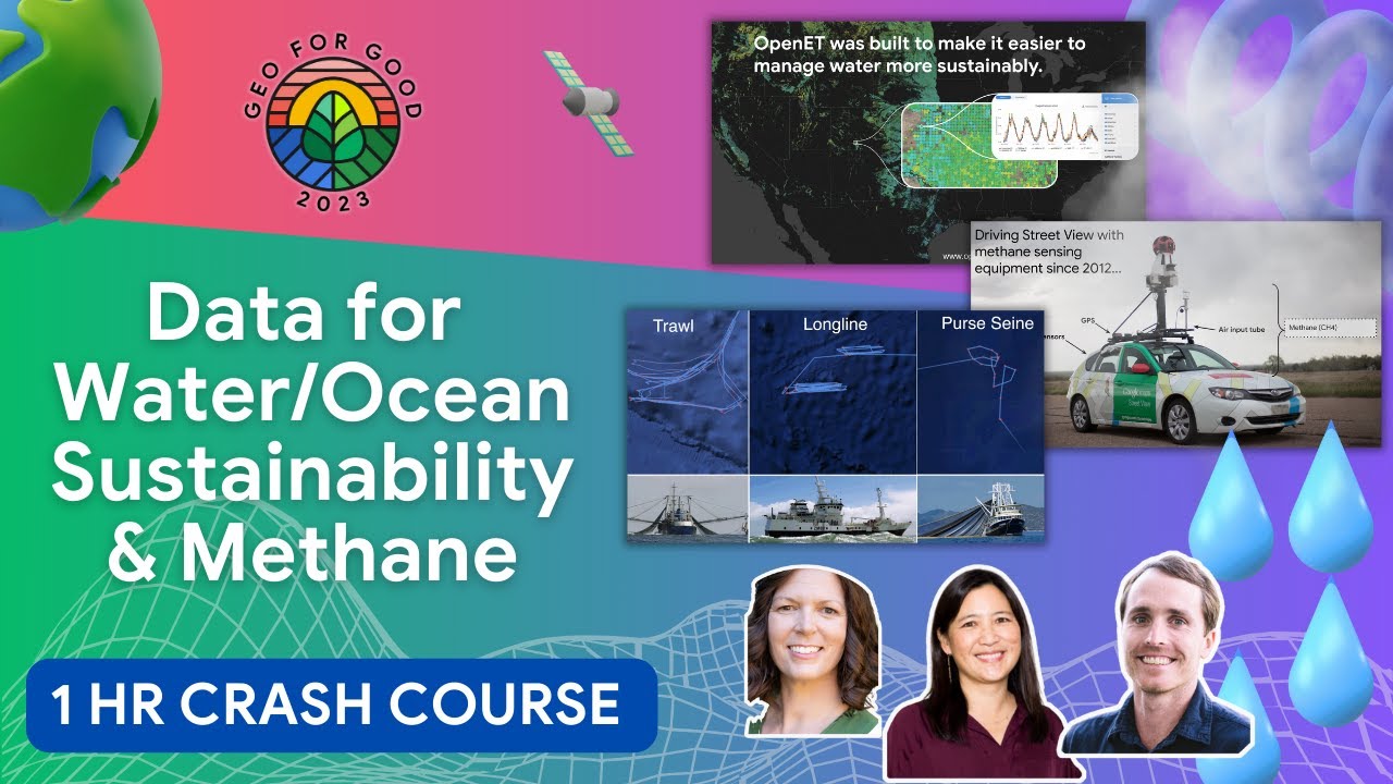 Unlock Water Sustainability: H2O Management, Methane tracking, & Sustainable Fisheries | Geo4Good'23