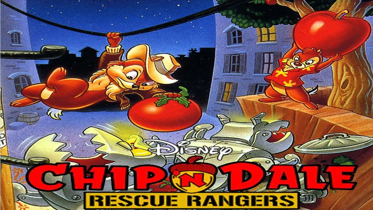 Chip N Dale Rescue Rangers Gameplay (Walkthrough) NES GAME 