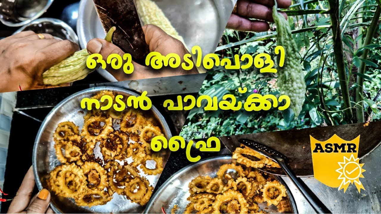 Tasty Crispy Bitter Gourd Fry - Pavakka Fry | Karela Fry