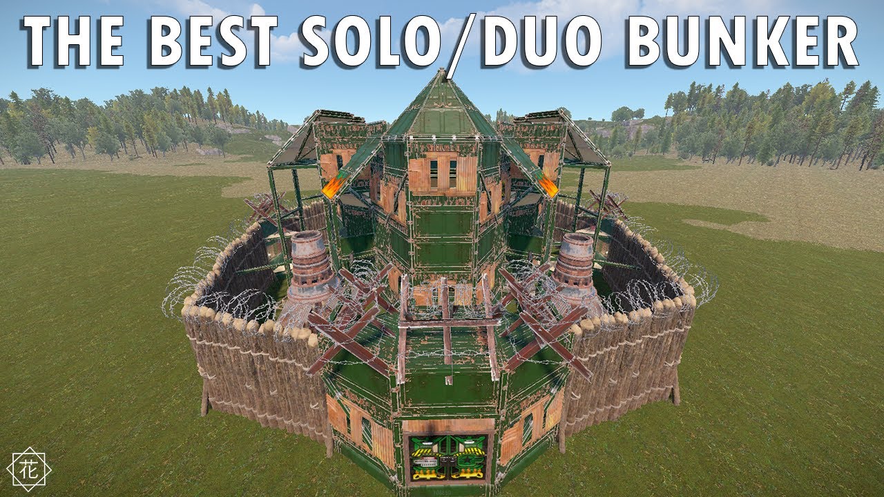 THE BEST SOLO/DUO BUNKER BASE | RUST