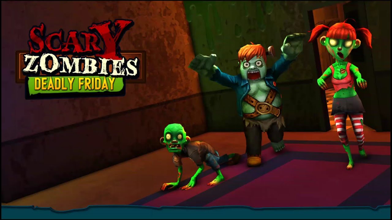 Scary Zombies Deadly Friday. Scary Zombies Gameplay.