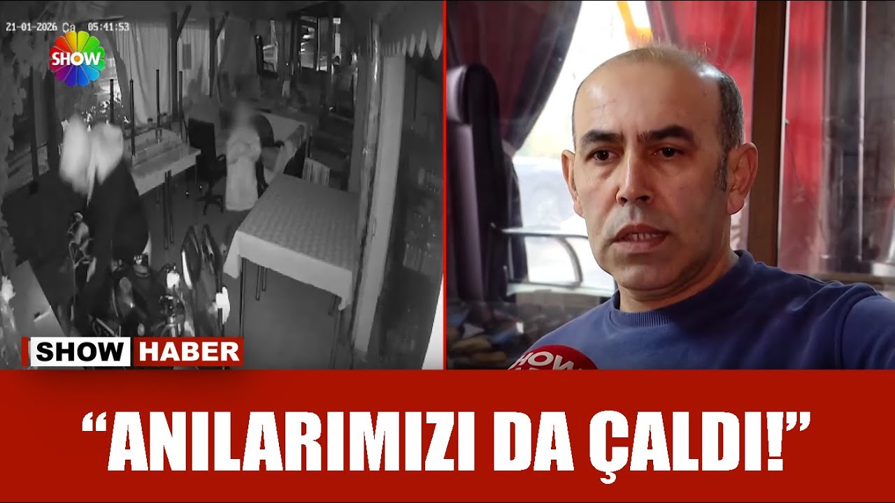 Pencereyi kırıp içeri girdiler!